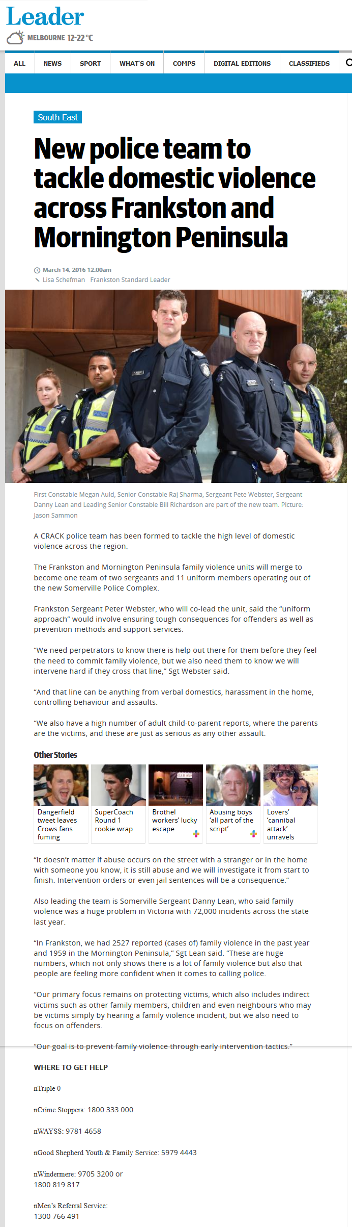 Domestic violence - new police team.png