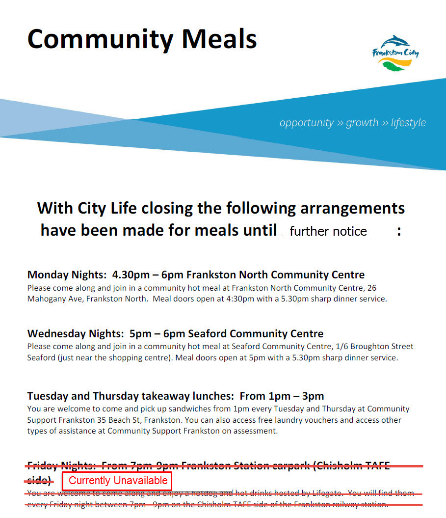 FCC Program of meals in Frankston - as at 1 Nov 2016.jpg